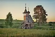 La chapelle en juin 2016 au couchant.
