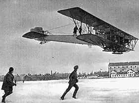 Vue de l'avion.