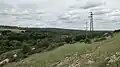Toutchénitsa : vue du village au loin