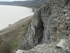le dépôt sédimentaire de Khoudykivske, réserve naturelle,