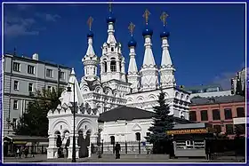 Église de la Nativité-de-la-Vierge de Poutinki (1649—1652 Moscou).