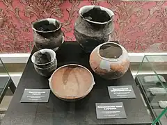 Poteries de la culture de Yankovski.