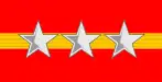 Insigne de col d'un sergent-major dans l'armée impériale du japon.
