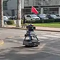 Robot de sécurité de campus à l'Université des postes et communications de Pékin (en).