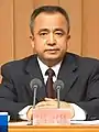 Erken Tuniyaz (zh), président de la région ouïghoure du Xinjiang