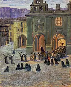 1903 Vendredi Saint tôt le matin à Orduñas MNAC