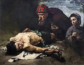 Le Bon Samaritain, 1870, musée des Beaux-Arts de Pau.