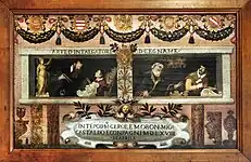 Enseigne de l'art des sculpteurs sur bois, 1569