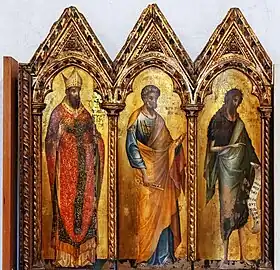 Saint Augustin, saint Pierre et saint Jean-Baptiste Musée Correr