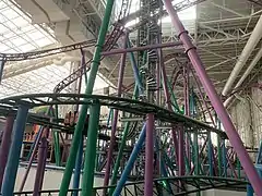 TMNT Shellraiser à Nickelodeon Universe