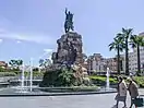 Statue du roi Jacques Ier d'Aragon, place d'Espagne