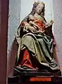 Chapelle Saint-Brieuc de Plonivel, Vierge à l'Enfant datant du XVIIe siècle