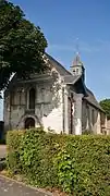 Entrée de l'église.
