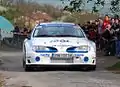 Patrick Rouillard copiloté par Guilhem Zazurca au Lyon Charbonnière 2008 sur Renault Maxi Mégane