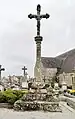 Le calvaire de l'enclos paroissial de l'église Saint-Mélar de Meilars.