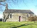 La chapelle Saint-Yves à Penarquer : vue extérieure d'ensemble.