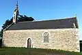 la chapelle du Dréau vue du sud.