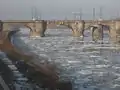 L'Elbe à Dresde.