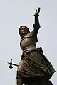Statue en son honneur à Tournai.