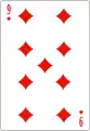 9 de carreau