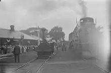 Célébrations du 100e&nbsp;anniversaire de l'inauguration du premier chemin de fer canadien, 1936