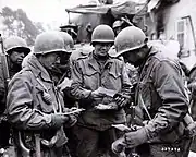 Photo fournie par la 70e division d'infanterie U.S (Traiblazer).