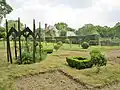 Château de Kerambarh ː les jardins.