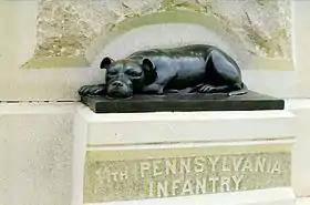 Statue de Sallie Ann Jarret, dont s'inspire l'album.