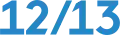 Logo du 12/13 du 5 février 2018 au 3 septembre 2023.