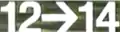 Logo du 12/14 du 7 janvier 2002 au 14 septembre 2003.[réf.&nbsp;souhaitée]