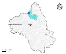 Le Fel dans le canton de Lot et Truyère en 2020.