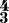 \figures {<4 3>}