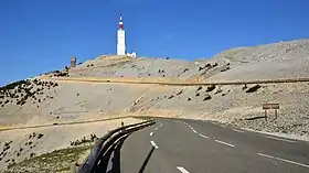 Le sommet du mont Ventoux.