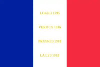 Drapeau du 166e régiment d'infanterie de ligne
