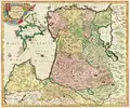Frederik de Wit / Pieter Mortier, Livoniæ, 1706
