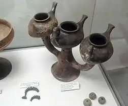 Céramique issue d'un atelier golaseccien (seconde moitié du VIe siècle av. J.-C.).