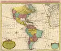 Covens & Mortier, America, 1739