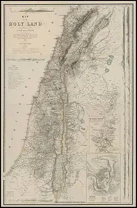 Image illustrative de l’article Carte de la Terre sainte