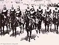 Le 19e Dragon à Narbonne, le 19 juin 1907