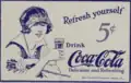 Publicité mettant en scène une jeune femme, parue dans The City Builder (1926).
