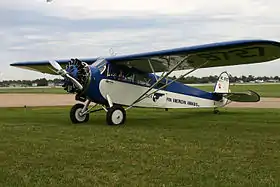 Un Fairchild 71 aux couleurs de la Pan American Airways