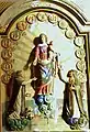Église paroissiale Saint-Germain-et-Saint-Louis, le retable du Rosaire, panneau central (François Favennec, XVIIIe&nbsp;siècle).