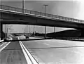 L'autoroute lors de sa mise en service