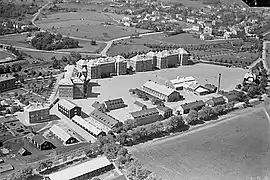 La base militaire de Skövde.