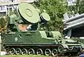 Le véhicule automoteur de radio-guidage missile 1S32.