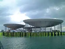 Expo 02 Conception-construction plateformes offshore sur les lacs