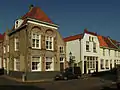 Heusden, maisons d'habitation dans la forteresse