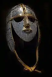 Reconstitution du casque.