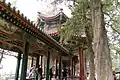 L'un des quatre pavillons sur le tracé du Long Couloir