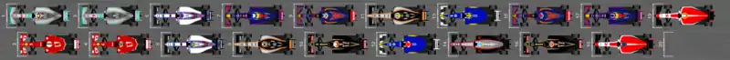 Schéma de la grille de qualification du Grand Prix de Bahreïn 2015